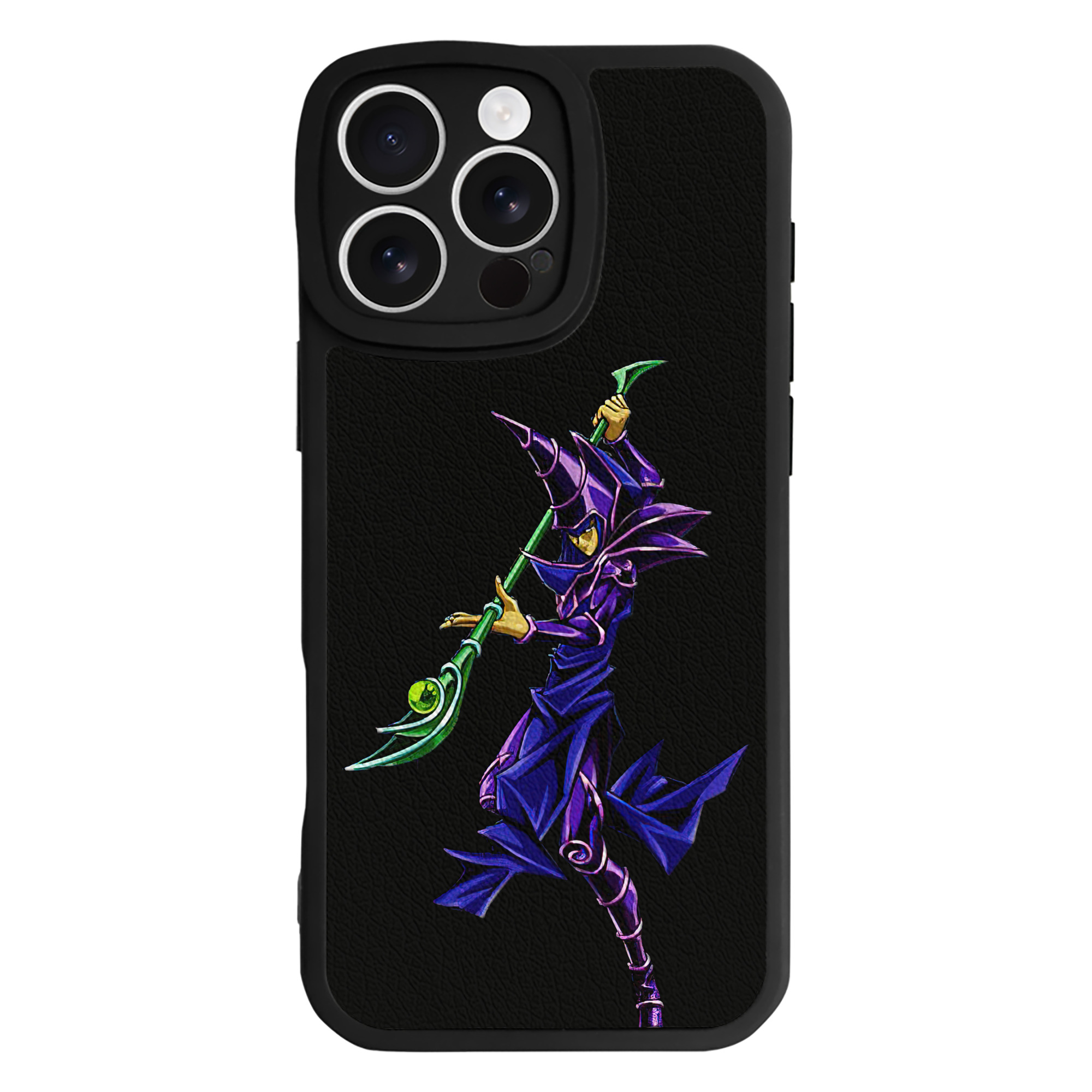 遊☆戯☆王 Yu-Gi-Oh! 【iPhone 16シリーズ対応】シリコンスマホケース（レザー調） 材質：シリコン